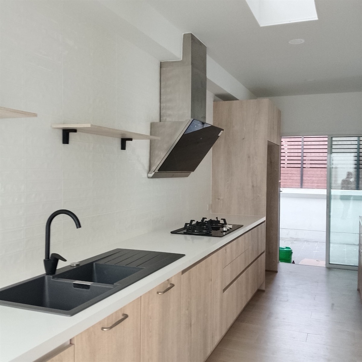 Warm Wood Kitchen